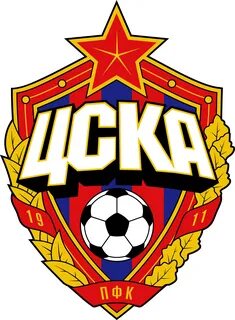Эмблема футбольного клуба ЦСКА. логотип футбольного клуба ЦСКА. 