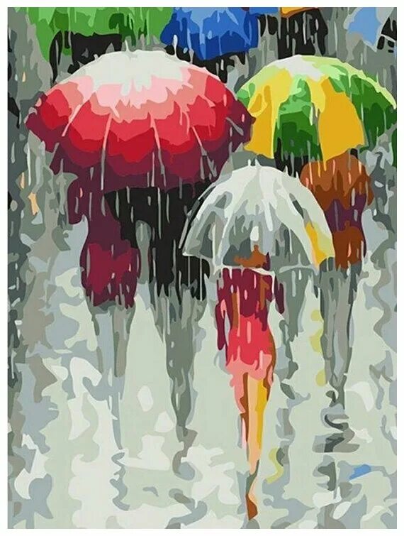 зонт в живописи. картины по номерам зонты. картина по номерам зонтики. картина по номерам зонтики. золотое руно городская радуга вышивка.