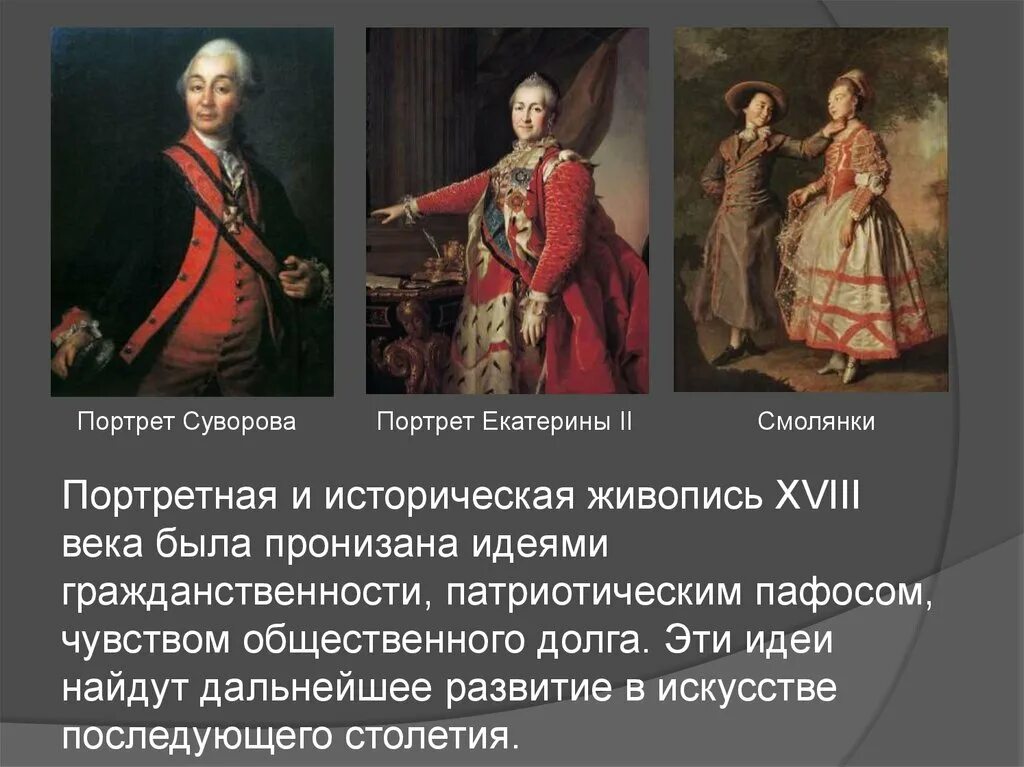 Как называли 18 век в россии. Живопись 18 век портреты Екатерины 2. Живопись 18 века в России кратко. Сообщение о живописи 18 века. Достижения 18 века в живописи.