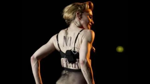 After flashing her nipple in Turkey the other day, Madonna continued to str...