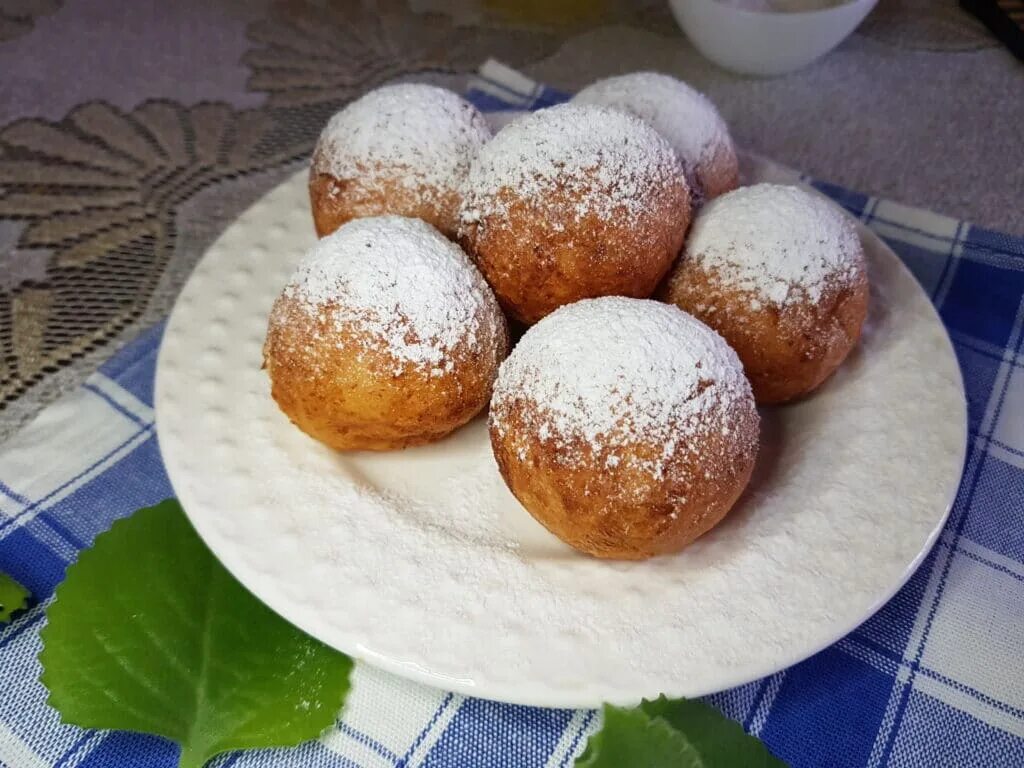 Пончики из творога - пошаговый рецепт с фото. Автор рецепта Надя Панибратченко .
