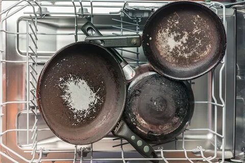 Сковородки в посудомойке