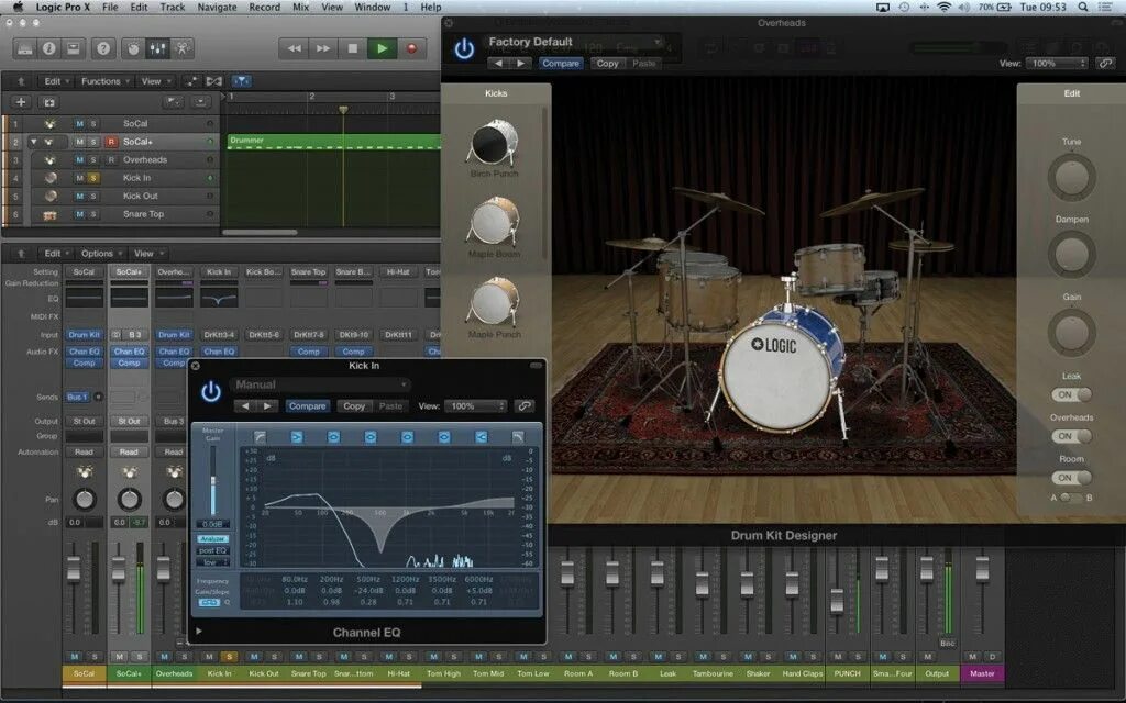 Spb logic. Logic Pro x Drum. Студии звукозаписи Logic Pro x. Logic Pro Drummer. Logic 10 Drum Kit.