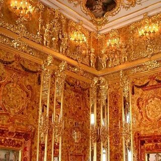 Экскурсия в янтарную комнату в екатерининском