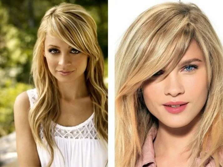 Длинная челка на 2 стороны. Укладка челки на две стороны. Прически с отросшей челкой на длинные волосы. Косая чёлка на две стороны. Боковая челка уложенная.