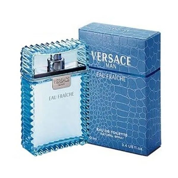 Туалетная вода Versace Eau Fraiche 200 мл. Версаче духи голубой флакон мужские. Versace Eau Fraiche m EDT 100 ml. Версаче голубой флакон мужские.