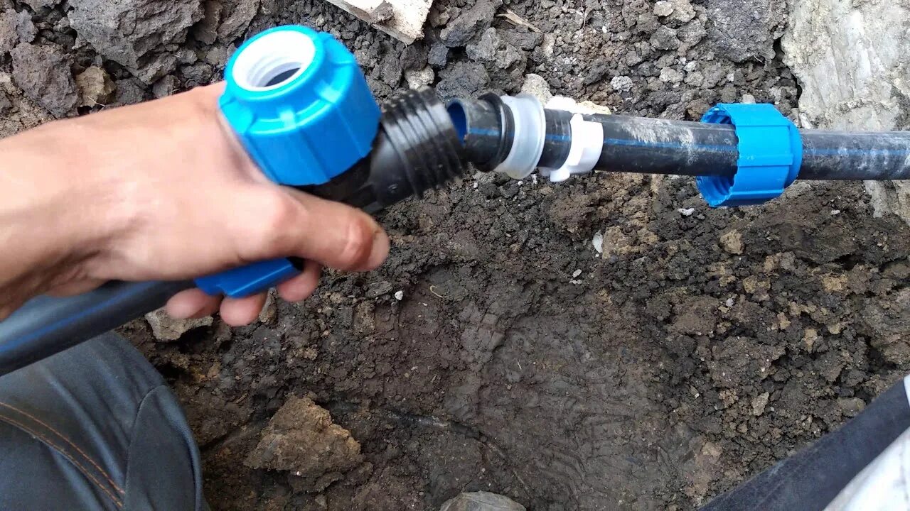 Как правильно установить фитинг