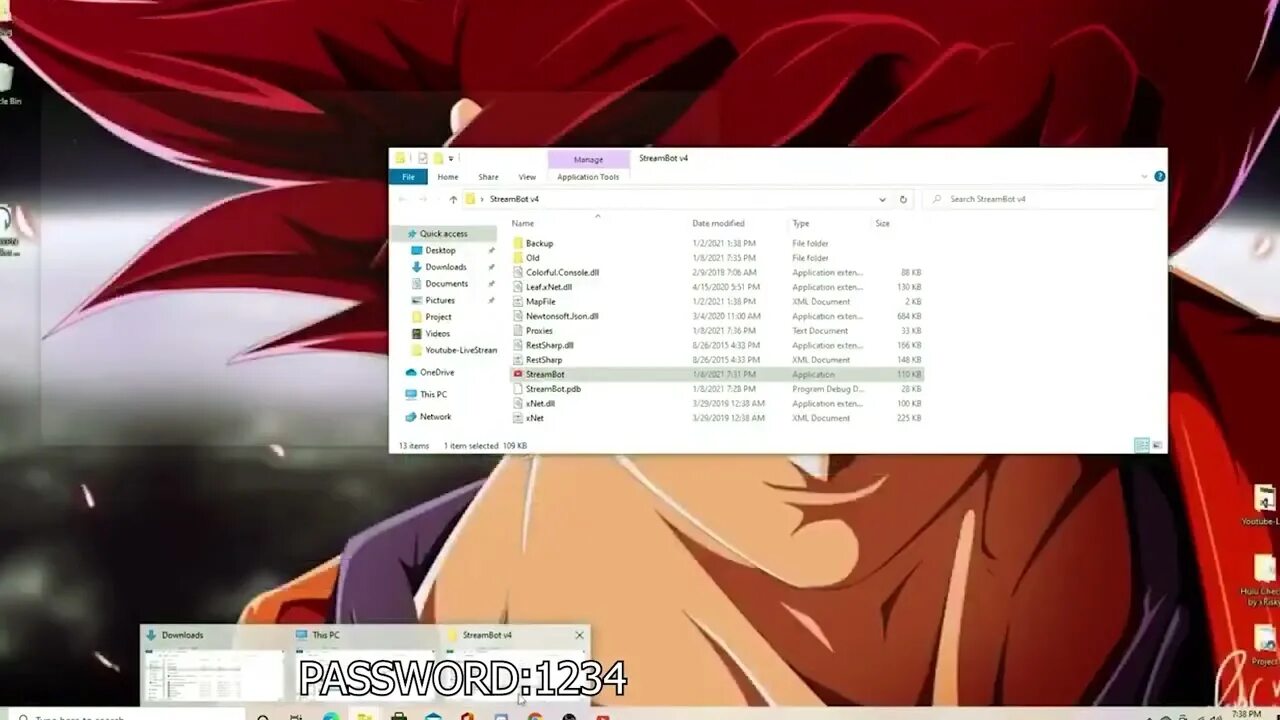 Password 1234