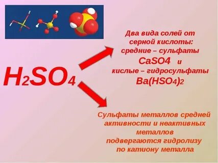Кислые соли сернистой кислоты