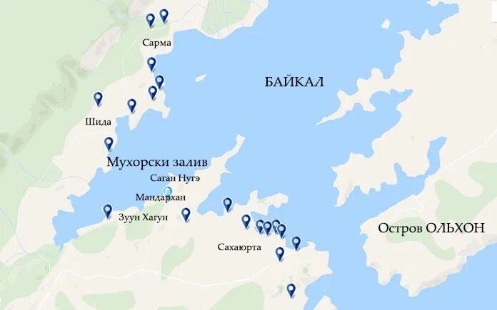 Где находится байкальское море