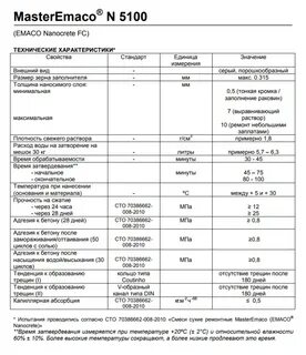 Эмако характеристики