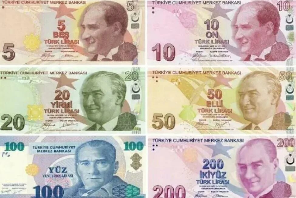 Денежная единица Турции. Национальная волюта Турции.
