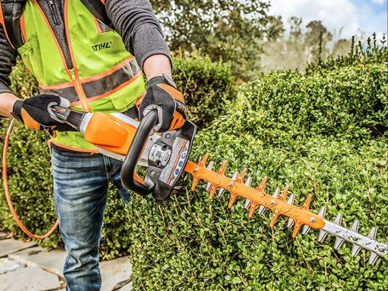 Мотоножницы HSA 56 Stihl. Аккумуляторные ножницы Stihl HSA 66. HSA 94 T Stihl. Stihl Hedge Trimmer.