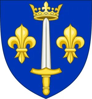 Coat of Arms of Domrémy la Pucelle Joan of arc, Coat of arms, Jeanne d arc