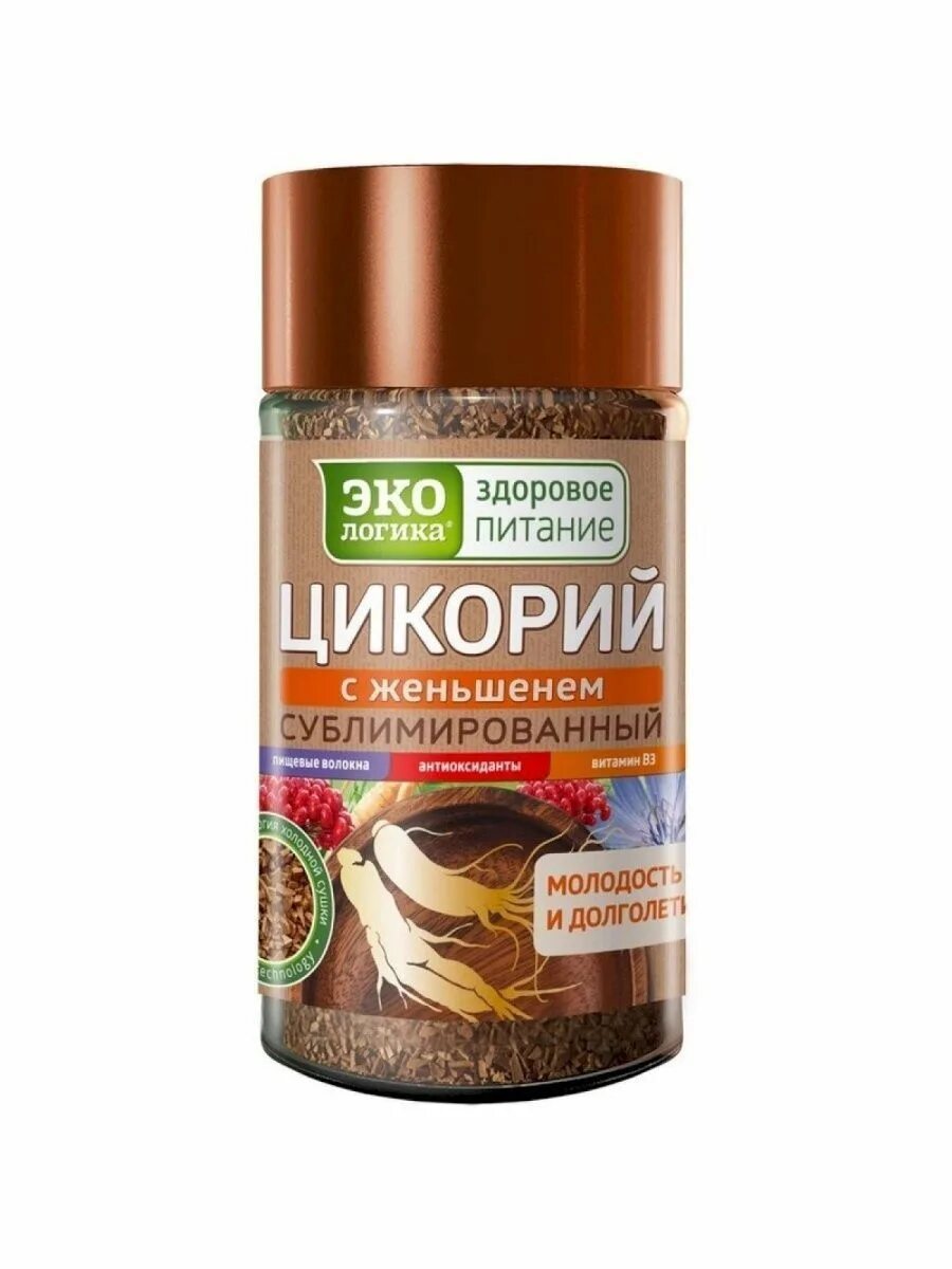 Цикорий экологика цена. Цикорий Экологика сублимированный натуральный, 85 г. Цикорий Экологика сублимированный 85г сб. Цикорий Экологика натуральный растворимый, 85г. Цикорий натуральный 85 гр, Экологика.