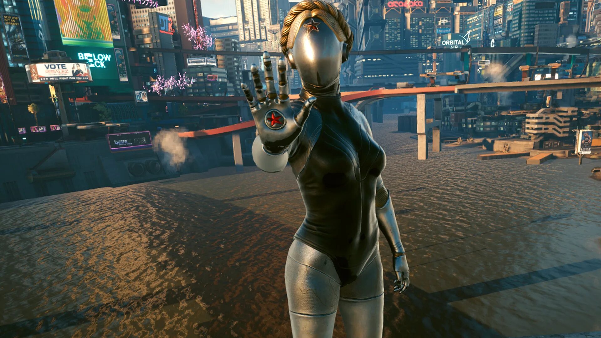 Cyberpunk 2077 робот. Атомик харт близняшки. cyberpunk 2077 роботы. атомик харт киберпанк. робот из cyberpunk 2077.