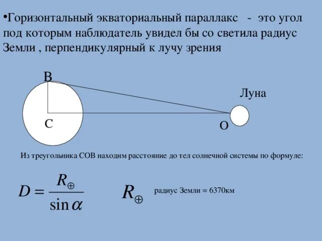 Графическая интерпретация горизонтального параллакса. Горизонтальный параллакс Луны. Горизонтальный параллакс светила. Горизонтальный параллакс солнца.