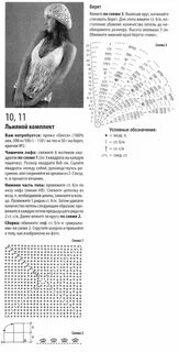 Женский берет схемы вязания