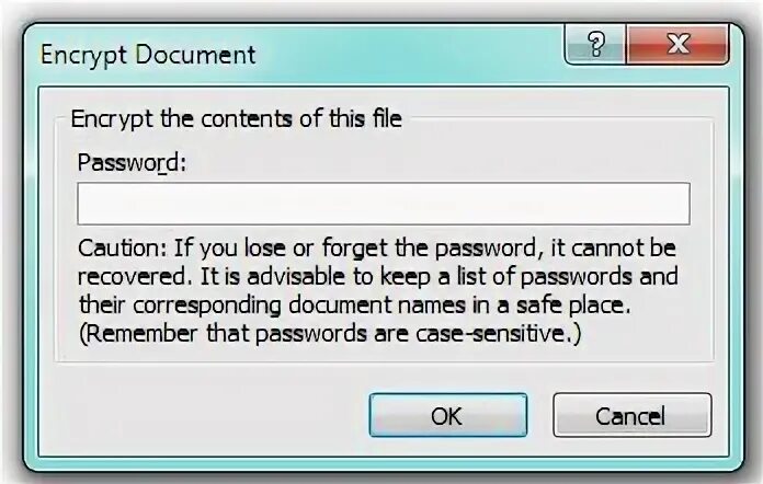 That password