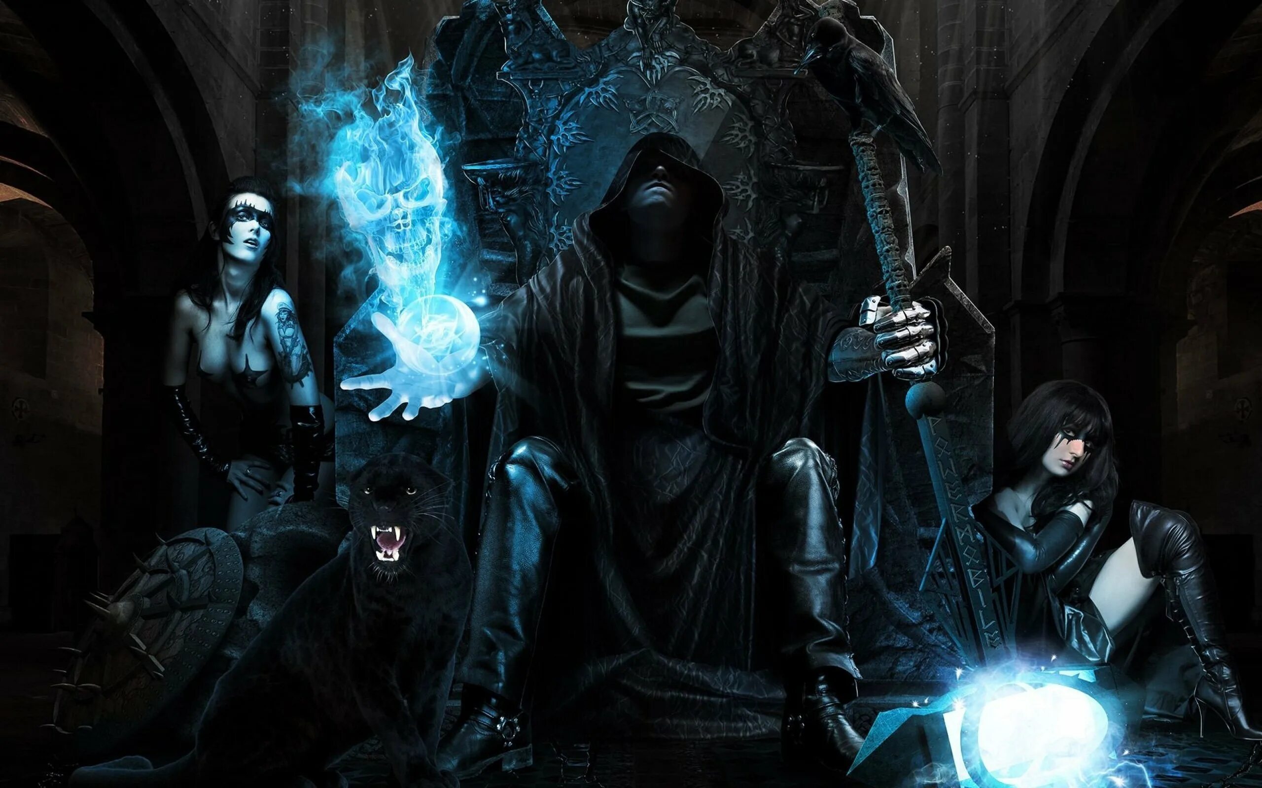 Темный маг ds3. Черная магия Колдун Ведьмак. Темное фэнтези. Герой магии тьмы