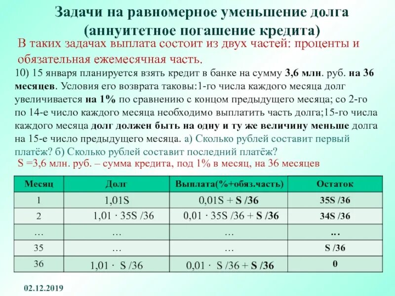 Выплаты в конце дня
