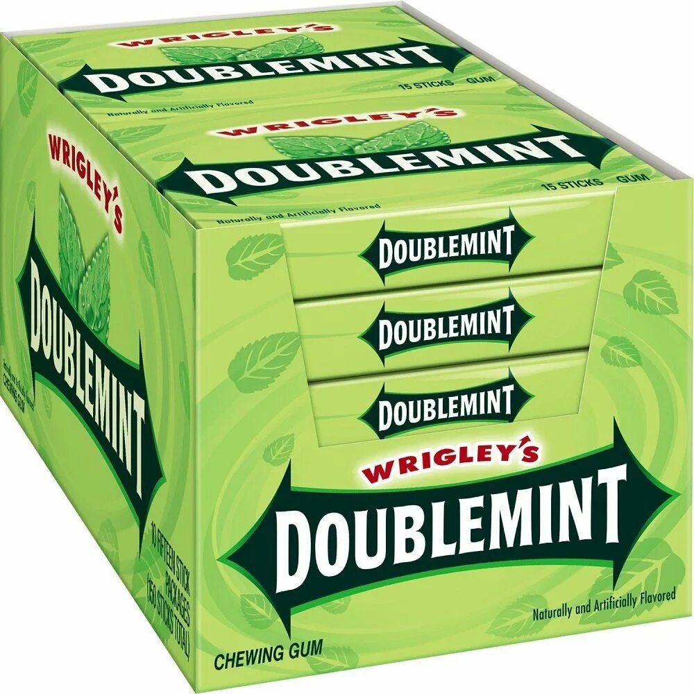 Ригли даблминт. Жевательная резинка даблминт. wrigley&#039;s doublemint. жевательная резинка wrigley&#039;s doublemint. мятная жвачка даблминт.