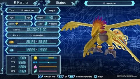 Phoenixmon - Digimon - Digimon World: Next Order - Grindosaur.