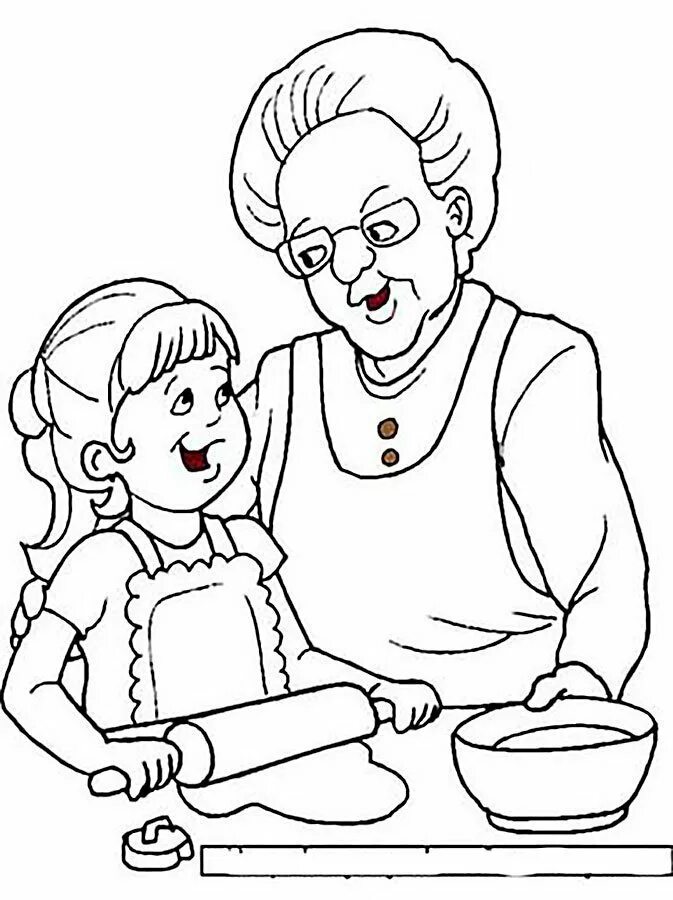 Бабушка карандашом легко. Раскраска бабушка. Раскраска баба. Бабушка рисунок. Раскраскбабушка и дедушка.
