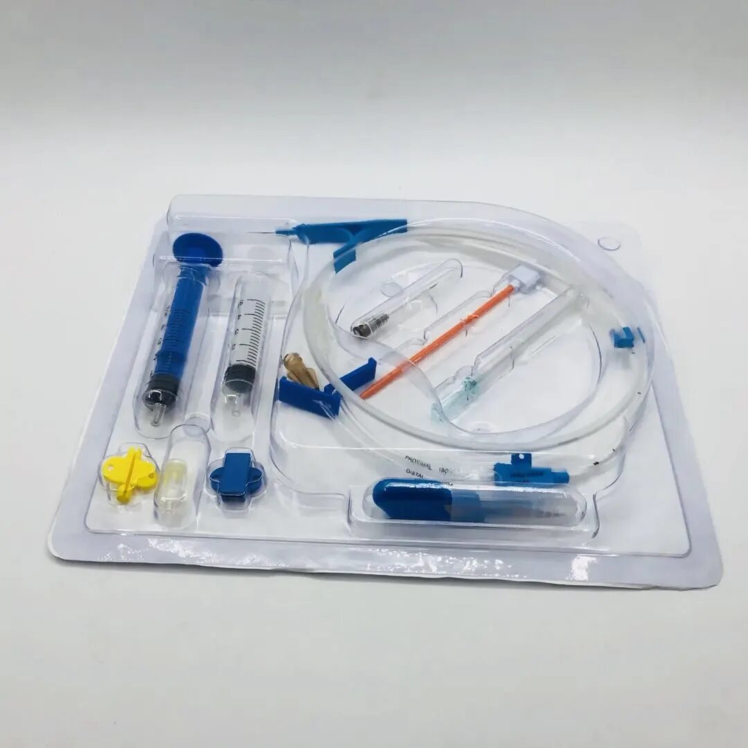 Набор для подключичной вены. Набор Double-Lumen Catheter. Набор для центральной венозной катетеризации "Multicath 3" 1233.202. Катетер внутривенный подключичный. Катетер 16 g подключичный.