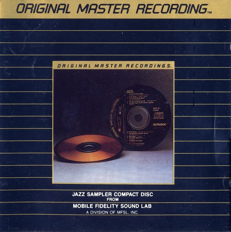 Va Jazz. Mobile Fidelity Sound Lab CD-R. MFSL CD. MFSL Edition].