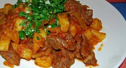 Азу по татарский с картошкой