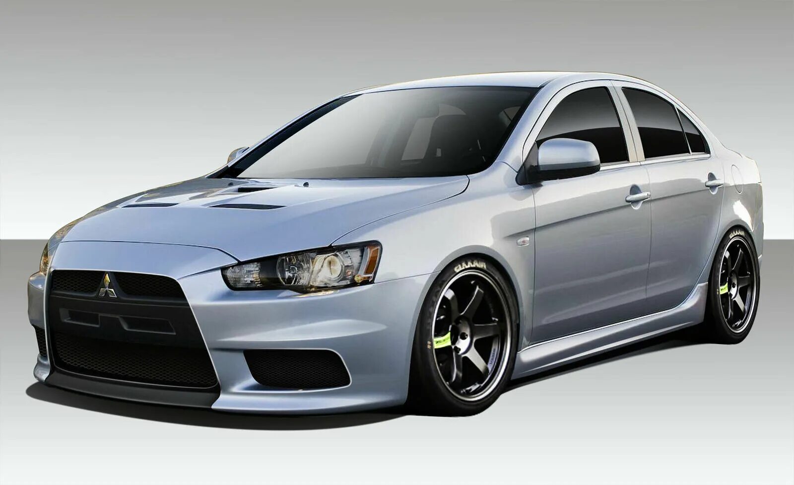 Крыло mitsubishi lancer. Mitsubishi Lancer 10 боди кит. Mitsubishi Lancer 2008 обвесы. Лансер 10 в обвесе. Lancer 10 body Kit.