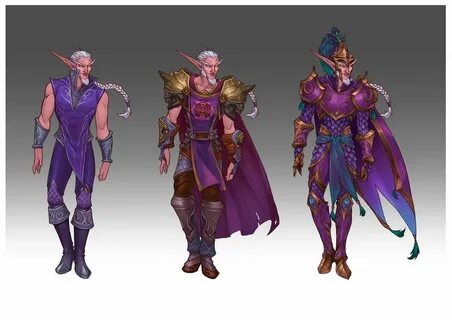 Armor Concept, Concept Art, Elf Armor, Moon Elf, World Of Warcraft Characte...