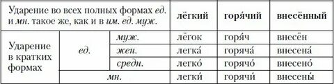 Форма мужского рода
