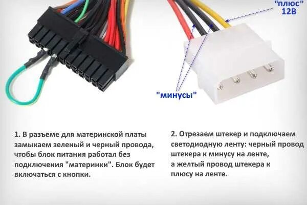 Подключение 2 блока питания. Подключение магнитолы к блоку питания от компьютера схема. схема подключения компьютерного блока питания. как к блоку питания от компьютера подключить автомагнитолу 12. схема подключения автомагнитолы от блока питания компьютера.