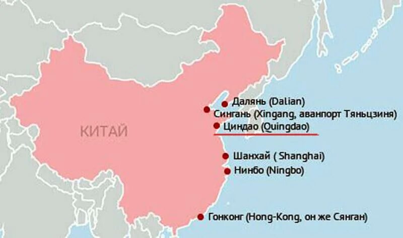 Какое время в китае. Город Циндао Китай на карте. Порт Циндао на карте. Нингбо Шанхай. Далянь Китай на карте.