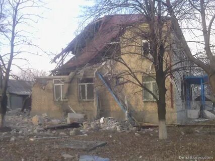 Обстрел дебальцево