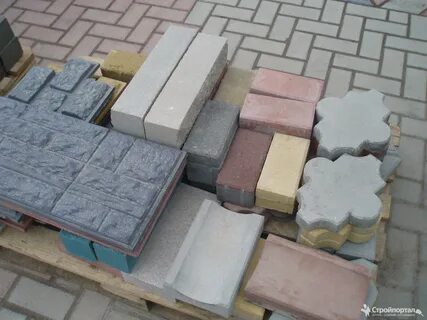 Прессованная тротуарная