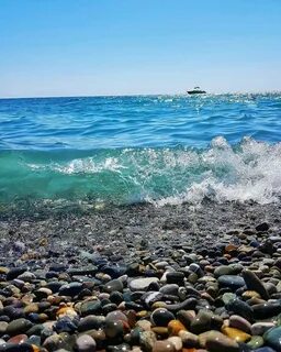 Морской берег черного моря
