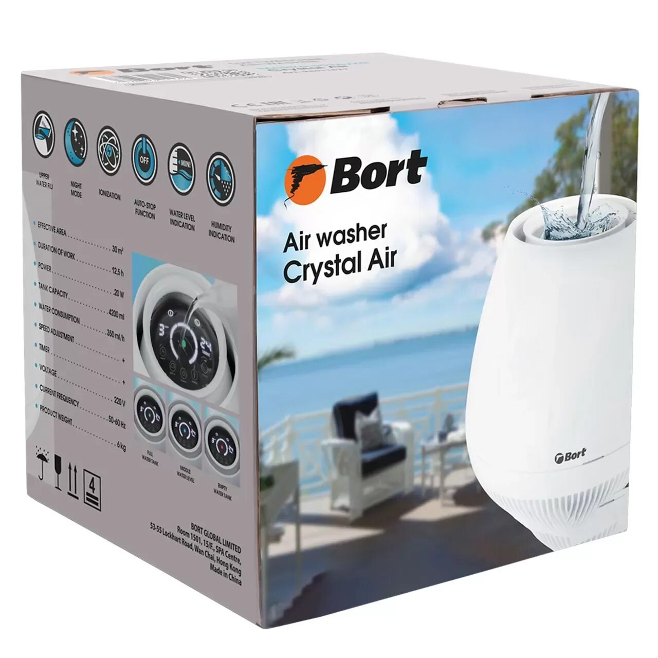 Crystal air. Bort Crystal Air. Увлажнитель воздуха bort. Мойка воздуха bort Crystal Air черный. Crystal Air Purifier 988.