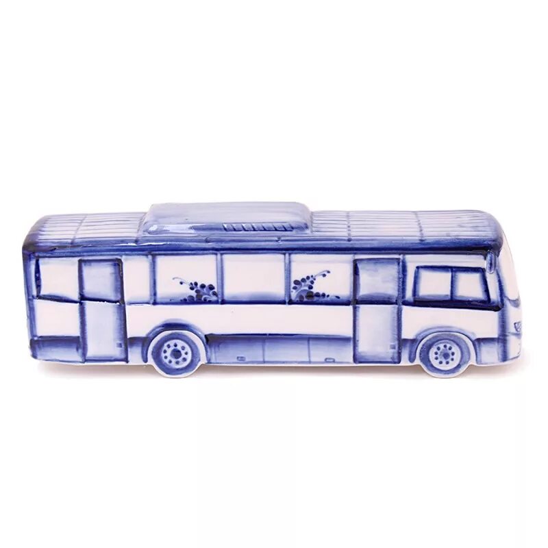 Маршрутка под хохлому. Фарфоровый автобус. Маршрутка гжель. Торт автобус лиаз. Маршрутка гжель.