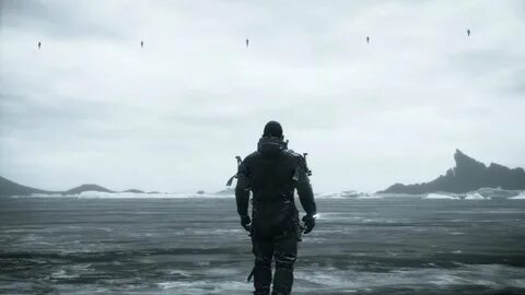 Death stranding on the beach