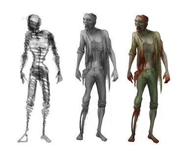 Zombie Concept Art on Behance