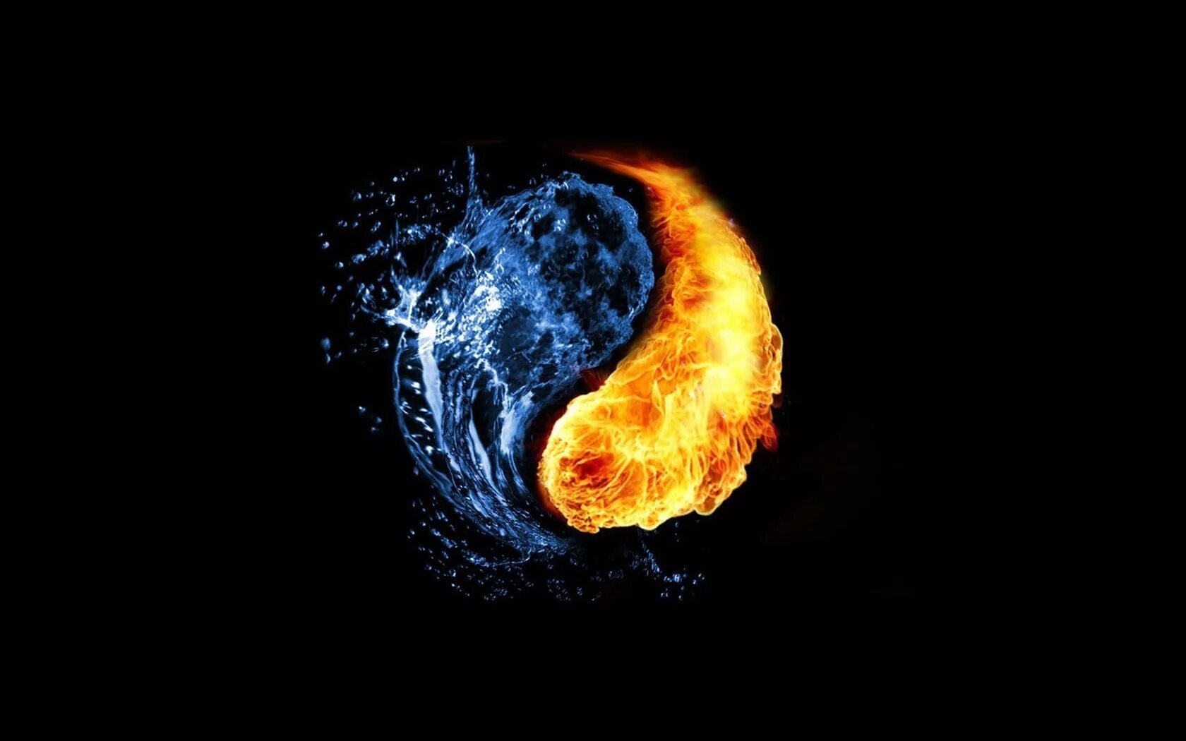 Feuer und wasser. Инь Янь Fire. Огонь и вода. Огонь и лед. Стихия огня и воды.