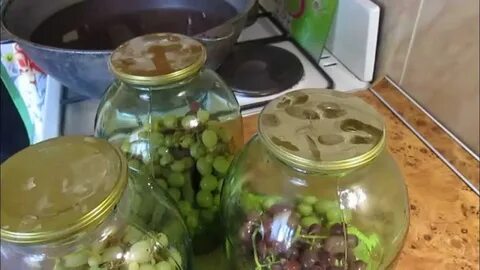 Сколько варить компот из винограда