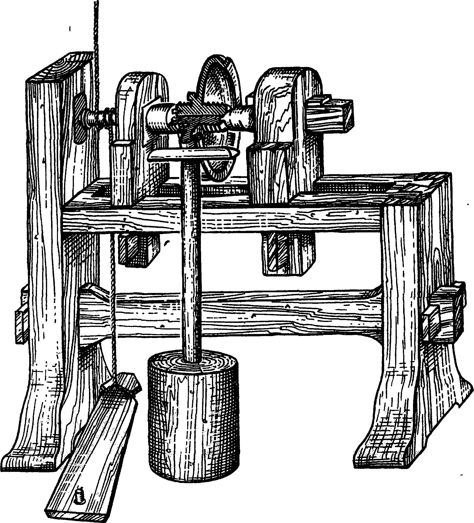 Производство древности. Токарный станок 17 век винт. Токарный станок с ножным приводом 19 век. Токарный станок средневековья. Токарный станок в древней Руси.