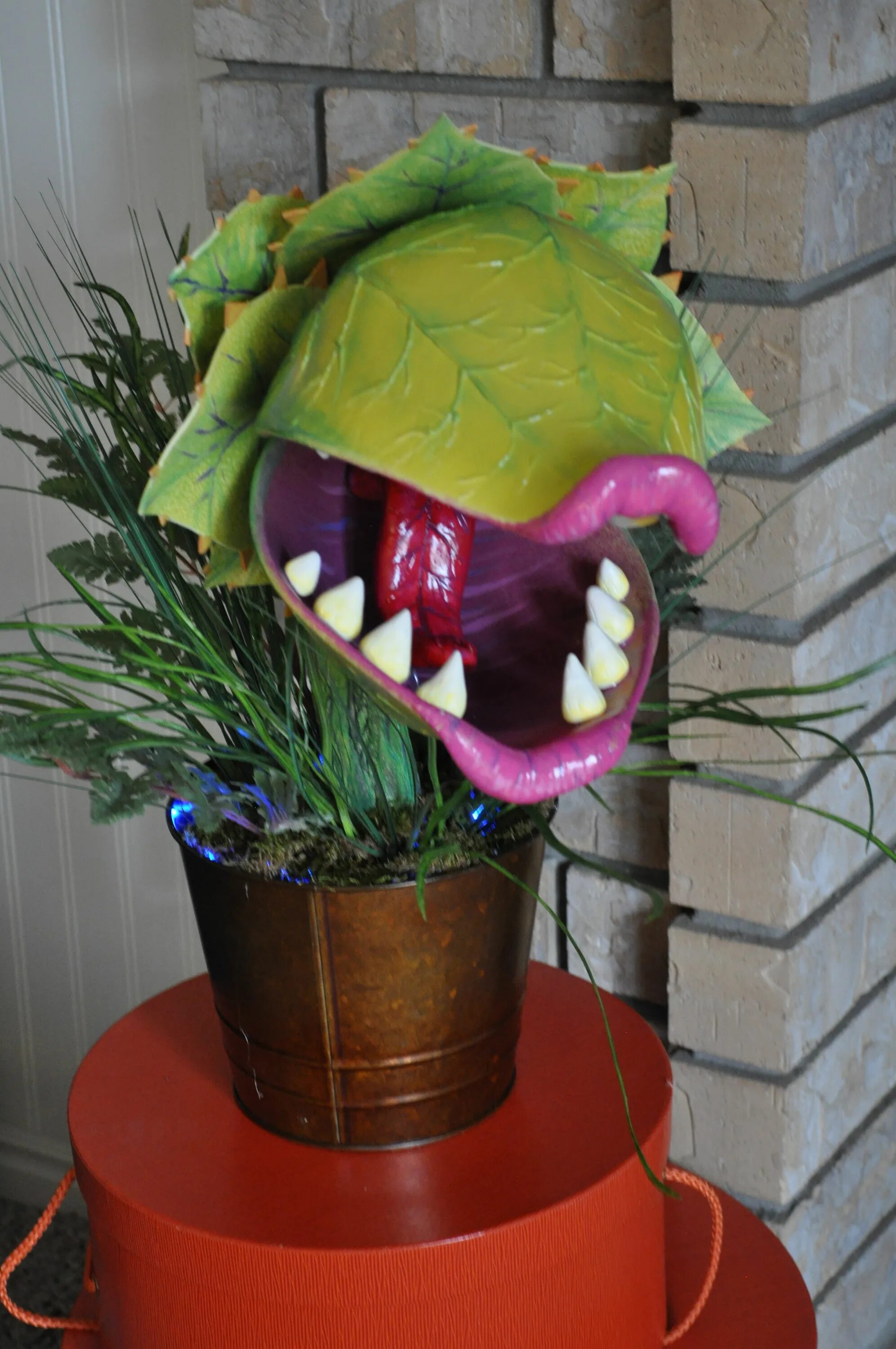 Хэллоуин растения. Man eating Plant Halloween DIY. Horror plant