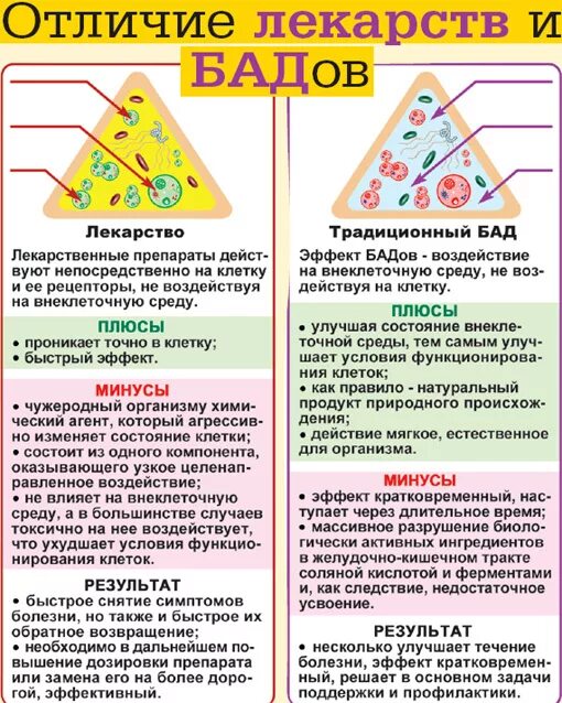 Отличают препараты. Памятка о Бадах. Отличие БАД от лекарственных средств. Отличие БАД от лекарственных средств таблица. Отличия БАД от лекарственных препаратов.