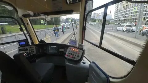 Кабина трамвая видео