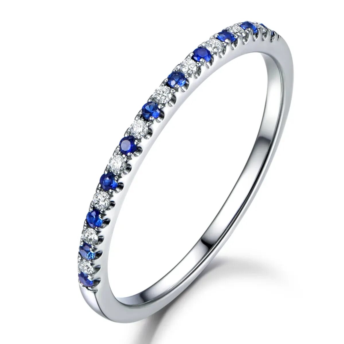 Adamant jewelry кольцо дорожка с бриллиантом. Кольцо с сапфирами и бриллиантами дорожка. Кольцо белое золото с сапфиром. Кольцо 750 пробы с бриллиантом белое золото. Помолвочное кольцо с сапфиром.